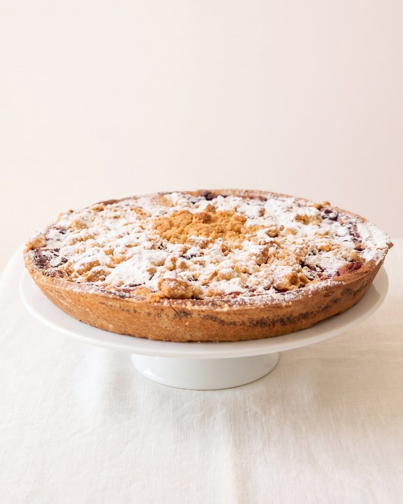 Kirschrahmstreusel