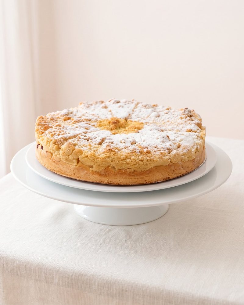 Apfelstreusel - Hefeteig