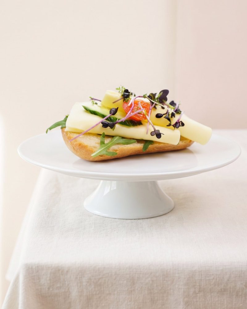 Halbes belegtes Brötchen - Gouda