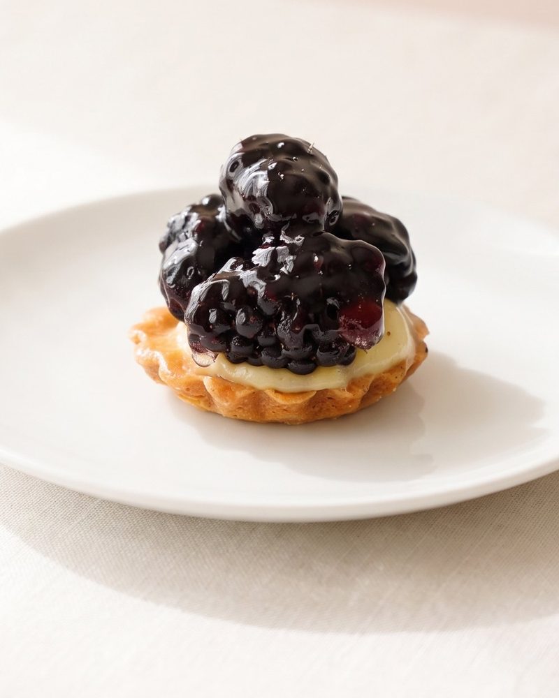 Brombeer Obst Petit Fours