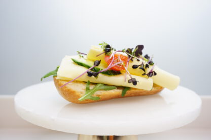Halbes belegtes Brötchen - Gouda