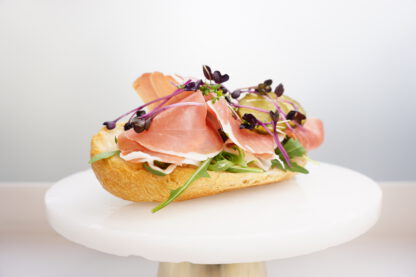 Halbes belegtes Brötchen - Parmaschinken