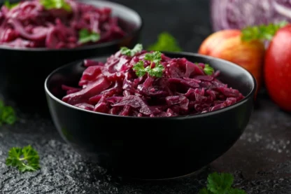 Hausgemachtes Rotkohl