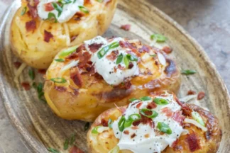 Mini Bacon Baked Potatoe