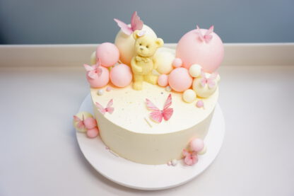 Birthday Cake "Teddy and Butterflies" – Bild 2